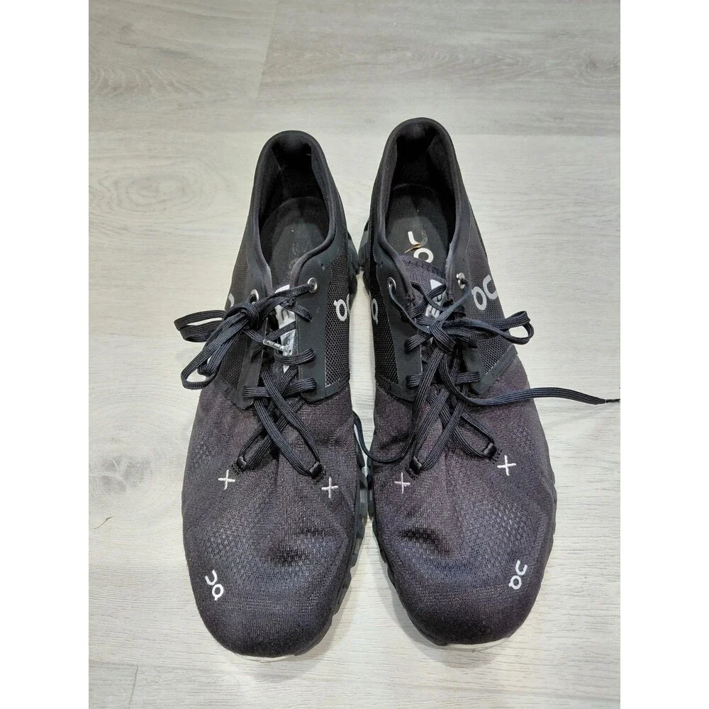 ON Cloud X 3 Sneakers Running Shoes Black Men Size 13